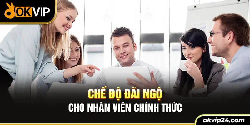 Chế độ đãi ngộ cho nhân viên chính thức 