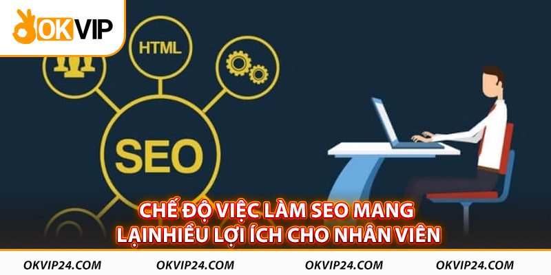 Chế độ việc làm SEO mang lại nhiều lợi ích cho nhân viên 